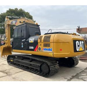 Buy cheap 20930kg Crawler type Second-hand Cate Excavator 320D Hydraulic with Engine modelCAT C6.4ACERT from wholesalers