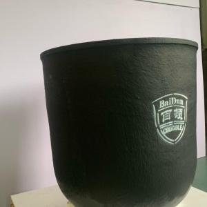 Buy cheap Thermal Shock Resistance Silicon Carbide Crucible 150kg Capacity Cylindrical Crucible from wholesalers