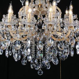 Buy cheap Dia 65CM Banquet Hall Crystal Pendant Light With 6 Head from wholesalers