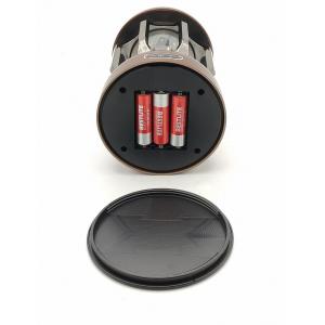 Outdoor Retro 2 In 1 LED Camping Lantern Portable Garden ABS Metal Handle