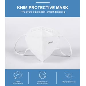 Disposable Protective Face Mask 5 Layer Filter KN95 FFP2 Earloop Type