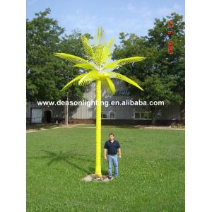 Buy cheap 2016 Promotion China made Led artificial coconut tree, outdoor led palm tree light for dec from wholesalers