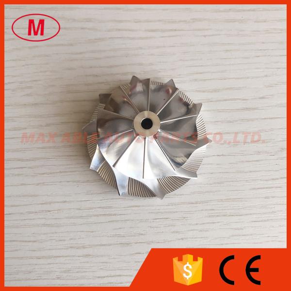 Quality K04 43.40/55.98mm 10+0 blades high performance turbo milling/aluminum 2618/billet compressor wheel for sale