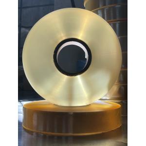 Buy cheap Brush Filaments Pvc Wrapping Roll 150mic Thickness Transparent Yellow from wholesalers