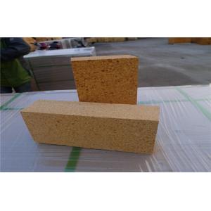High Temperature Fireclay Brick , Glass Furnace Lining Insulated Fire Brick