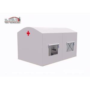 Buy cheap Movable Emergency Medical Tents With Plain White Sidewalls Permanent product