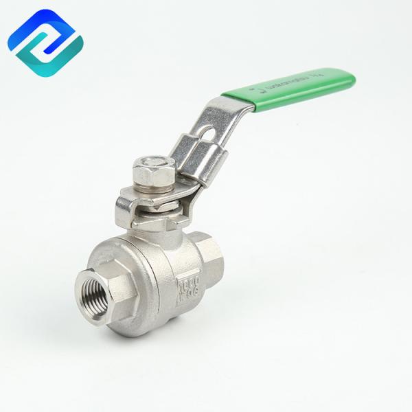 Buy cheap CF8M Casting Ball Valve Stainless Steel PN16 Sandblasting Thread Parallel from wholesalers