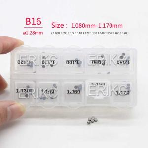 Buy cheap ERIKC Diesel Gasket B16 Fuel Injector Shim Kit 50 Pieces Calibration Shims Washer Size 1.08mm-1.17mm product