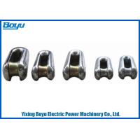 Buy cheap Rated Load 10~320kN Highly Tensile Galvanized Steel Connectors Transmission Line Stringing Accessories Tools product