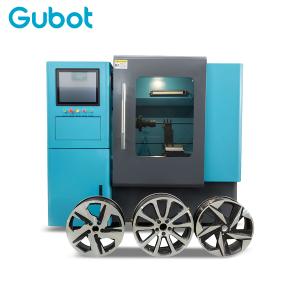 Buy cheap Intelligent CNC Wheel Repair Machine 001mm Accuracy  CNC Wheel Lathe Machine 3KW product