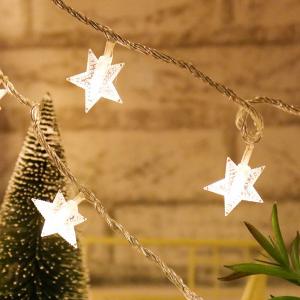 Buy cheap Indoor Star String Lights Decoration for Girls Bedroom Wall Wedding Ramadan Led Extendable Waterproof Twinkle Lights 8 Modes from wholesalers
