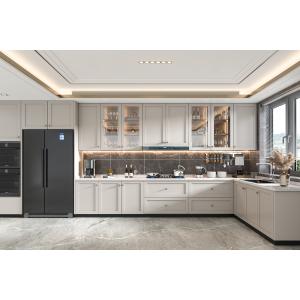 Buy cheap Fireproof Modular Kitchen Cabinet with Sink and Appliances from wholesalers