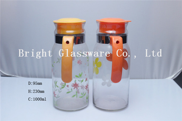 Quality glass teapot with infuser cheap for sale