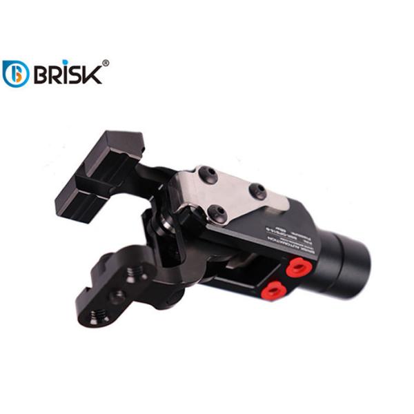 Quality Angular Opening Pneumatic Press Grippers Aluminum / Steel Material With Jaws for sale