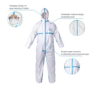 Buy cheap Full Body Protection Suit Rubber Seal Disposable Isolation Gowns from wholesalers