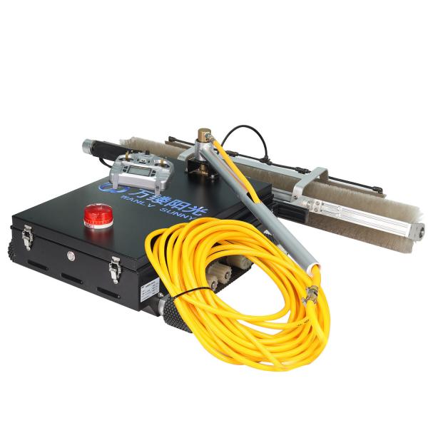 Buy cheap Solar Plants Maintenance Solution Automatic Cleaning Robot with 150m Remote Control from wholesalers