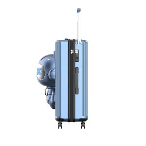 Buy cheap Upgrade Your Travel Experience with Unisex Robot Shaped Carry-On Luggage featuring TSA Customs Lock and Spinner Wheels from wholesalers