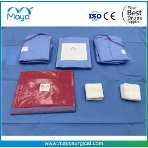 Buy cheap Eye Care Sterile Disposable Ophthalmic Drape Pack With Surgical Gown from wholesalers