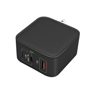 Buy cheap Foldable UK EU Plug Mini Mobile Phone PD QC3.0 QC4.0 3 Ports USB GAN Charger from wholesalers