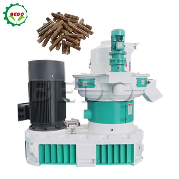 Quality 380V Ring Die Wood Pellet Machine Stainless Steel PLC Control System for sale