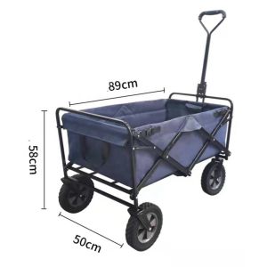 Buy cheap Portable 300LBS Folding Camping Wagon Garden Cart Shopping Trolley with Portable Design from wholesalers