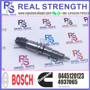 Buy cheap High Quality Diesel Common Rail Fuel Injector 4937065 0445120123 For ISBe Engine injector diesel from wholesalers