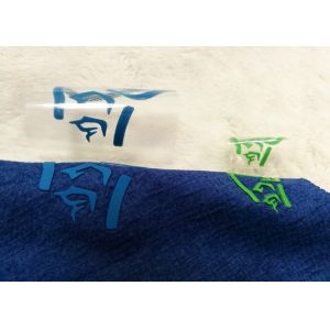 Novelty Transparent Rubber Zipper Puller With Woven Fabric String