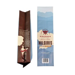 Custom Stand Up Zipper Coffee Bean Bag with Valve