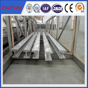 China Meticulous anodized aluminum extruded profile, OEM silver oxidation aluminum profile on sale