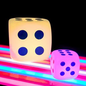 Buy cheap Waterproof Plastic Glow Cube Dice Infarad Remote Control from wholesalers