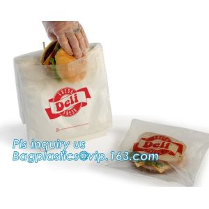Buy cheap 10 1/2" x 8" Plastic Deli Saddle Bag with Seal Top 1000 / Case - Plain, Saddle Slider Zipper Bags, bagplastics, bagease from wholesalers