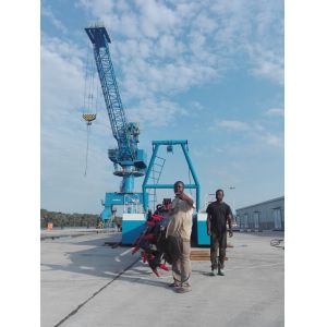 Gold Mining 8 Inch Hydraulic River Dredger 220KW In Sea