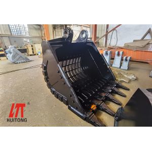 Buy cheap Custom Width 8.7m3 Backhoe Excavator Sieve Bucket from wholesalers