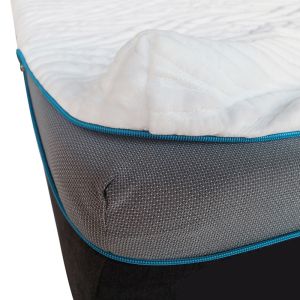 8" Memory Foam 2 Layer Gel Mattress Topper With Removable Cover