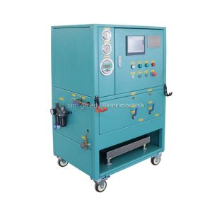 Buy cheap R404a Refrigerant Split Charging Machine Oil Less Recovery Pump Ac Recovery Recharge Machine from wholesalers