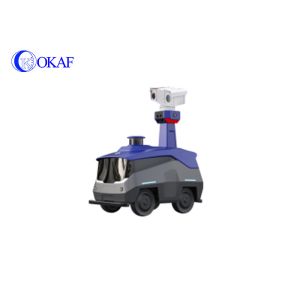 Buy cheap Security Patrol Automatic Recharging Intelligent Robot for Large Area Factory School Gate Guard from wholesalers