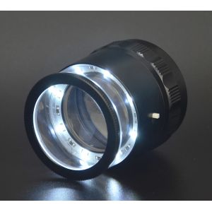 1002L 1003L 8 Patches LED Pocket Magnifiers 10x With Light