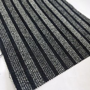 Buy cheap FCL Jacquard Denim Fabric Stretch Jeans Fabric Weaving Stripe Design product