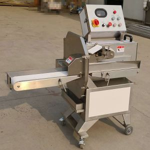 Brand New Cooked Slicing Pig Chicken Meat Slicer Machine With High Quality