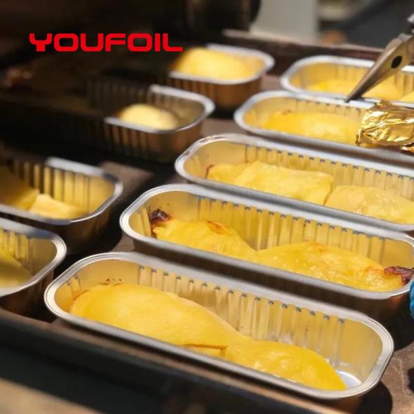 Buy cheap Recyclable Aluminum Foil Bread Pan With Lid Small Bread Tin Baking Cup from wholesalers