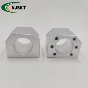 Aluminum Ball Screw Nut Bracket 75mm Diameter DSG50H For 5010 Ball Screw