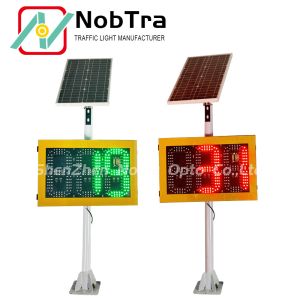 Solar Radar Detective Speed Warning Sign Traffic Flashing Signs