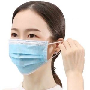Buy cheap Elastic Ear Loop Disposable Medical Face Mask  High Bacterial Particle Filtration from wholesalers
