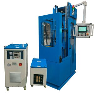 PLC-controlled Vertical Shaft Quenching Machine And 100KW Induction Heating