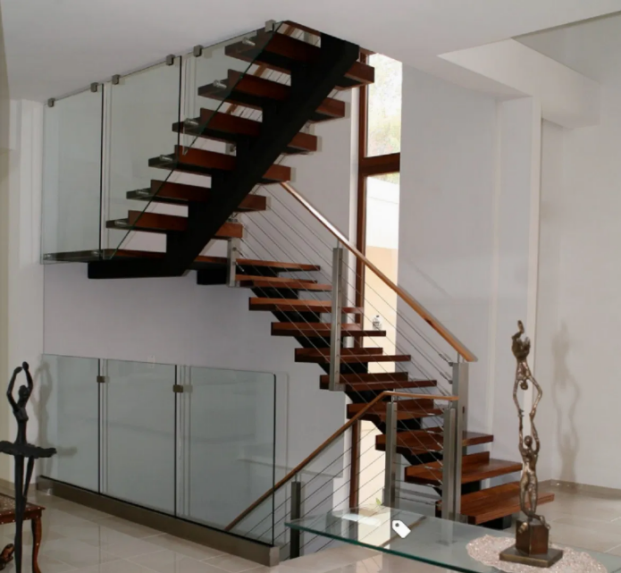 Buy cheap Easy To Clean Steel And Glass Handrail Suitable For Pastoral Simplicity And European Design Styles from wholesalers