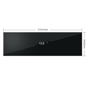 Buy cheap FHD 12.6 Inch 1920x515 LCD Advertising Display Screen Resistive from wholesalers