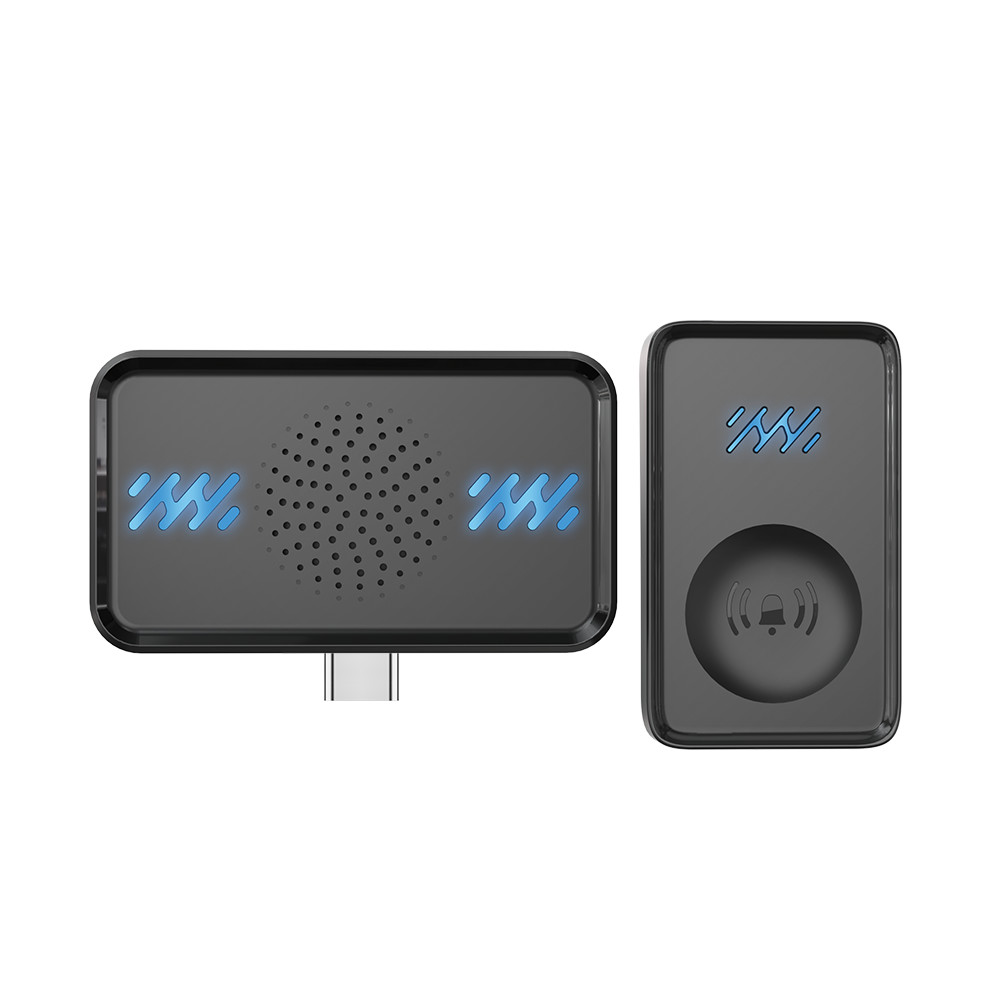 Buy cheap Wireless Waterproof Doorbell, No Battery Required, Self-Powered Chime, 58 product