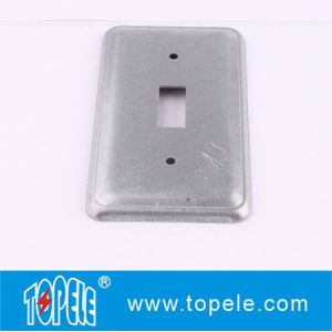 Buy cheap TOPELE 20C5 Galvanized Steel Rectangular Flat Blank Device Switch Covers for Toggle Switch from wholesalers