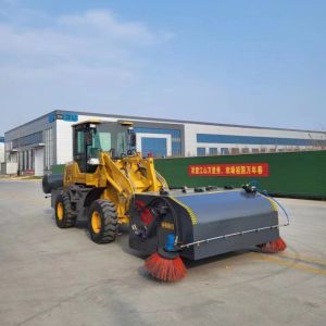 Buy cheap Front Mounted Sweeper Loader Machine Strong Power Four-Wheel Drive from wholesalers