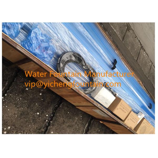 SGS Inground Automatically Swimming Pool Control System Transparent Blue PVC